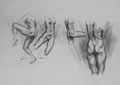 Michael Hensley Drawings, Figure Groups 33